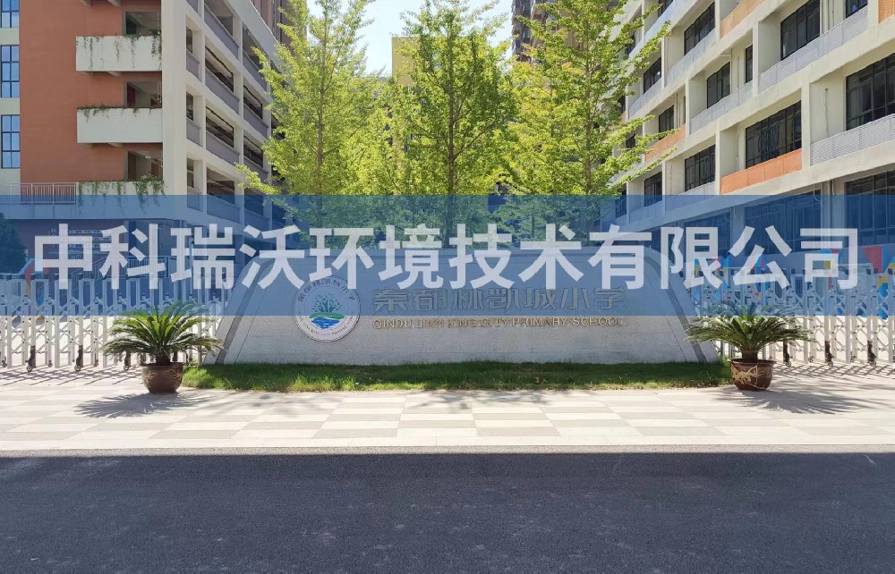 陜西省咸陽市秦都區(qū)鄭國路秦都林凱城小學(xué)實(shí)驗室污水處理設(shè)備安裝調(diào)試完成